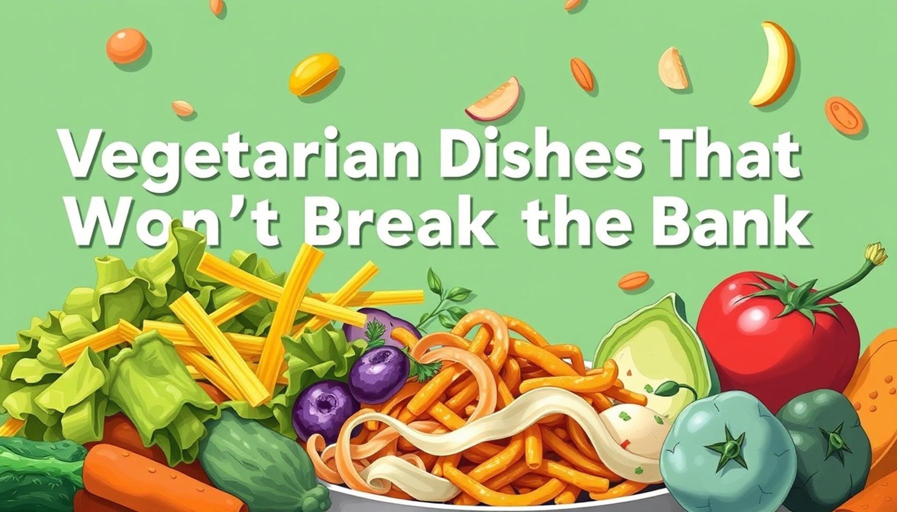 Vegetarian Dishes That Are Budget-Friendly