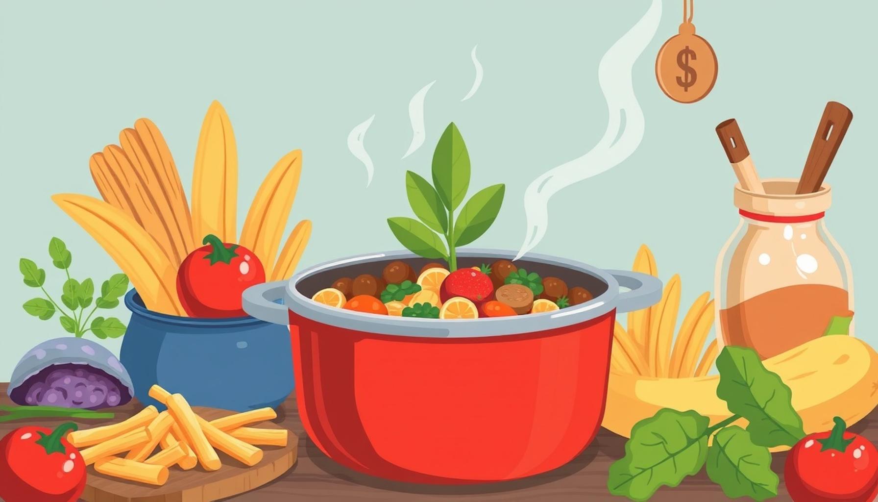 Vegan Variants of One-Pot Wonders: Sustainable and Economical Delights