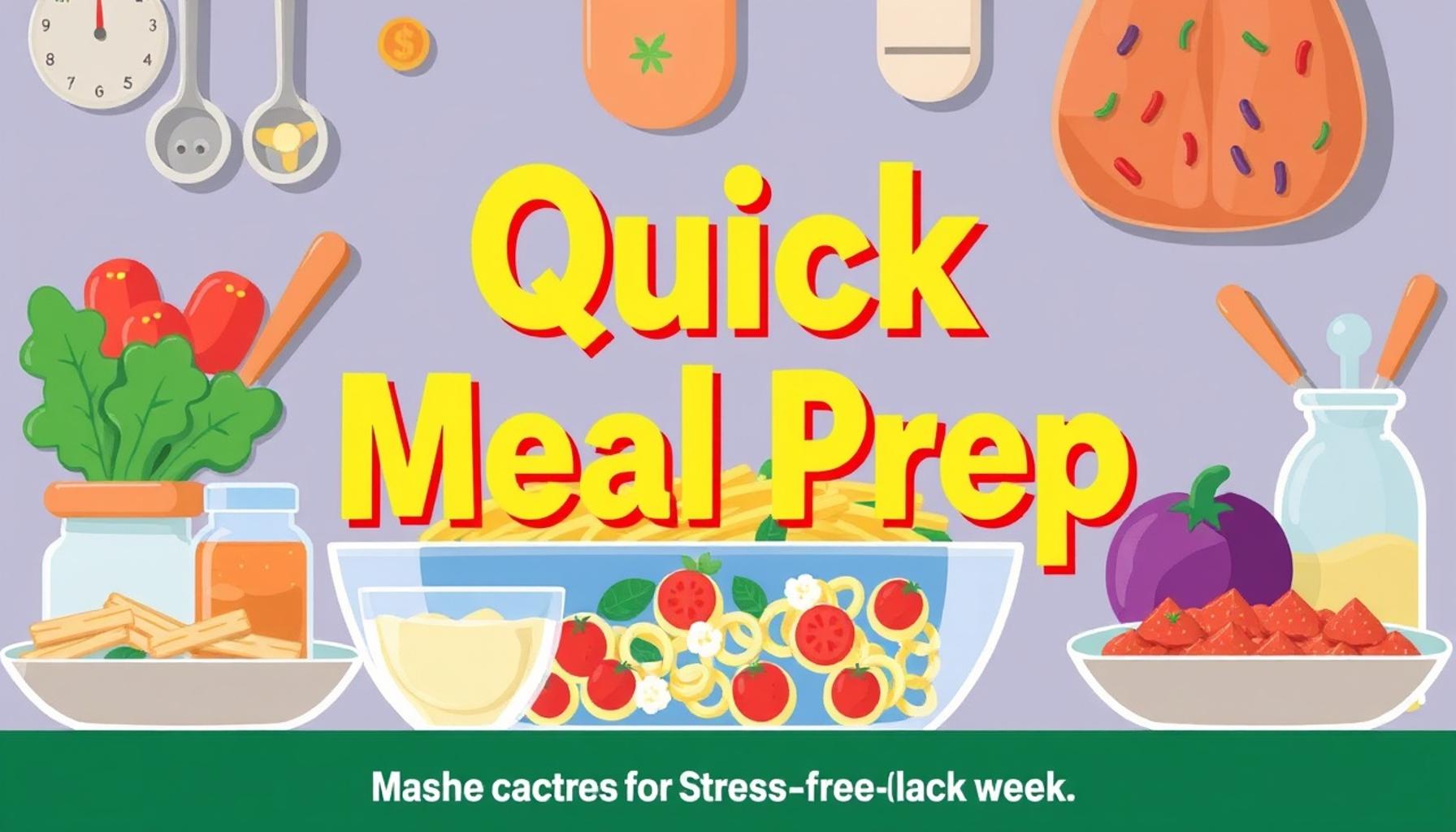 Quick Meal Prep: Make-Ahead Dishes for a Stress-Free Week