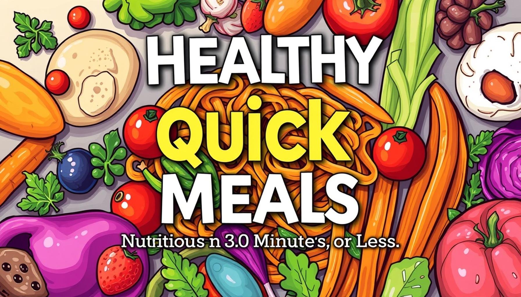 Healthy Quick Meals: Nutritious Recipes in 30 Minutes or Less